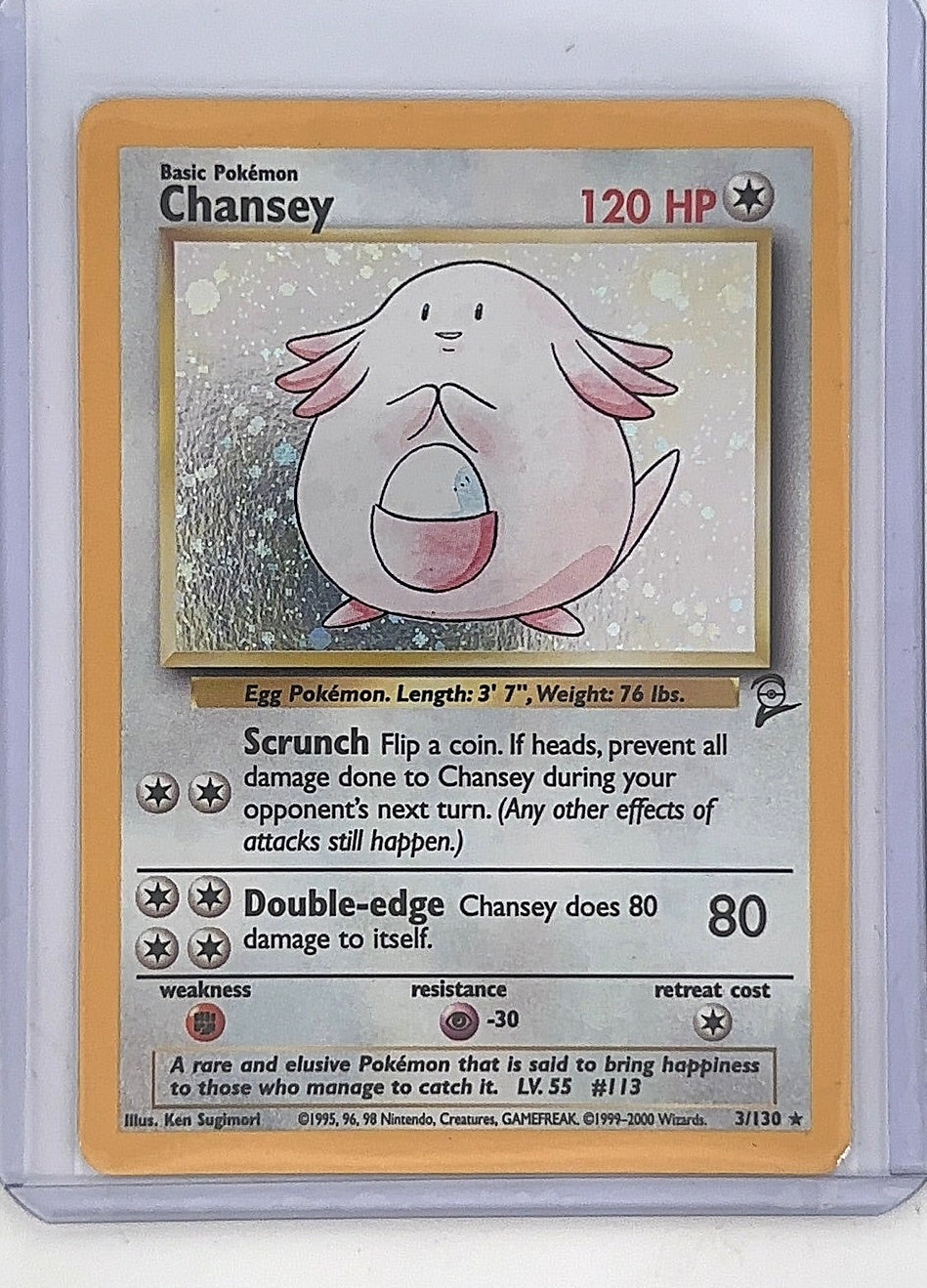 Chansey #003/130 — front