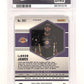 2020 Panini Mosaic LeBron James [Reactive Yellow] #297 PSA 9 — back