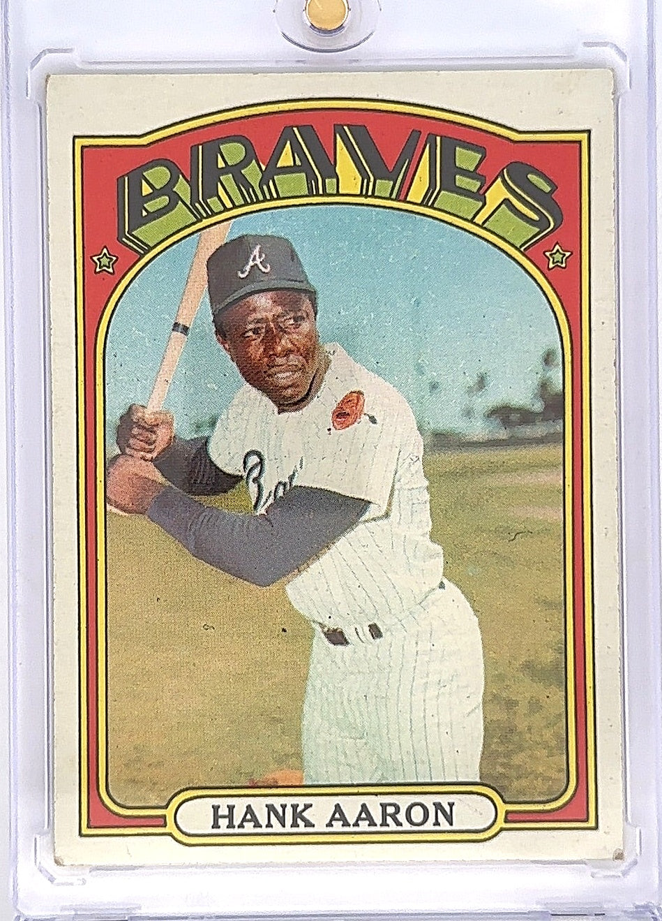 1972 Topps Hank Aaron #299 — front