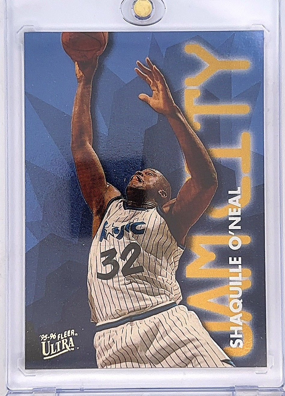 1995 Ultra Jam City Shaquille O'Neal #9 — front