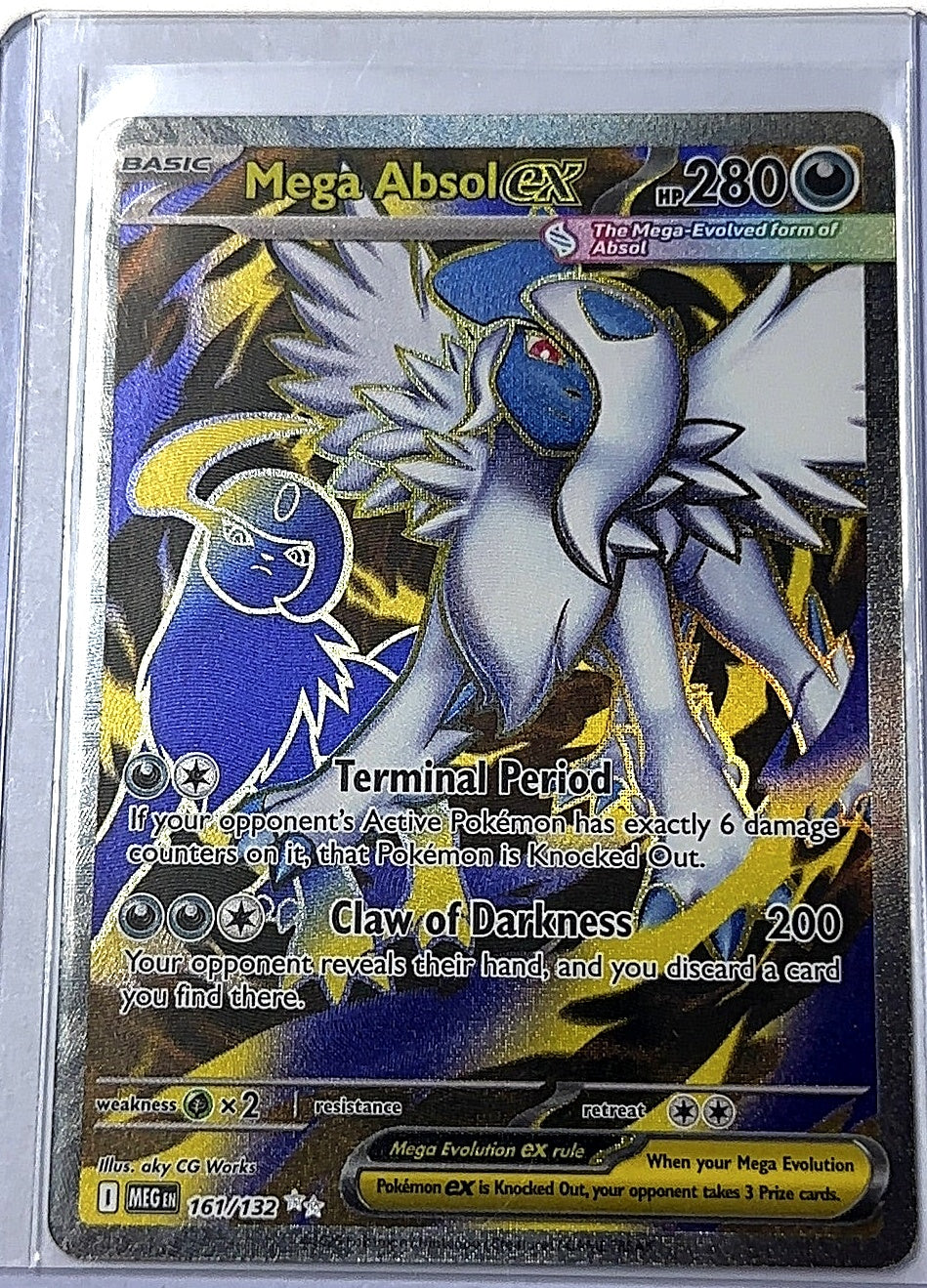 Mega Absol ex - 161/132 #161/132 — front