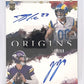 2024 Panini Origins Dual Rookie Autograph Blake Corum / J.J. McCarthy #DA-2 — front