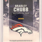 2018 Panini Origins Rookie Autographs Bradley Chubb /99 [Red] #RA-BC — back