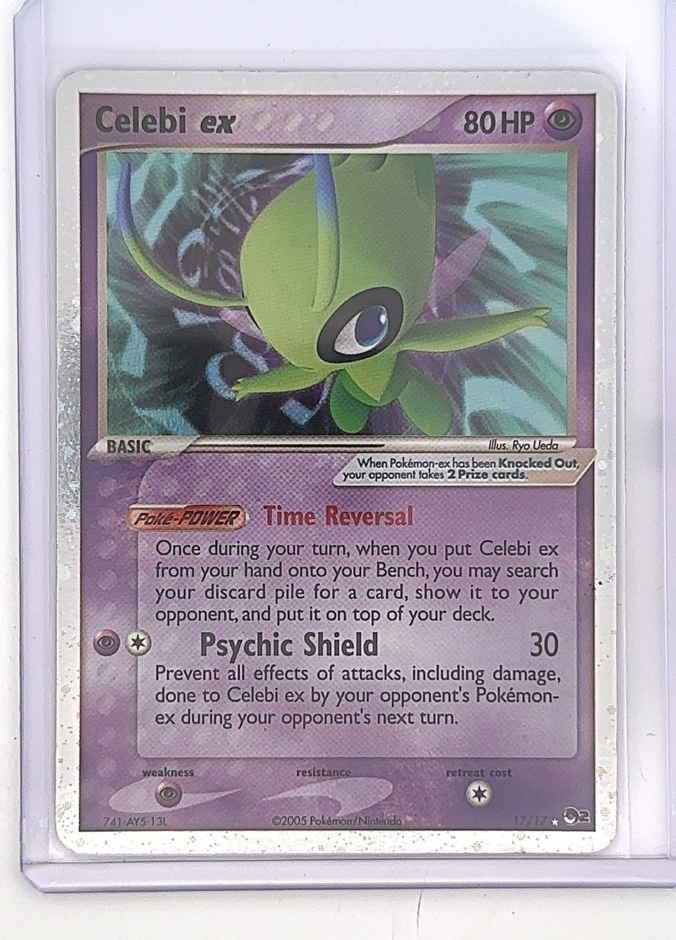 Celebi ex (Holo) #017/017 — front