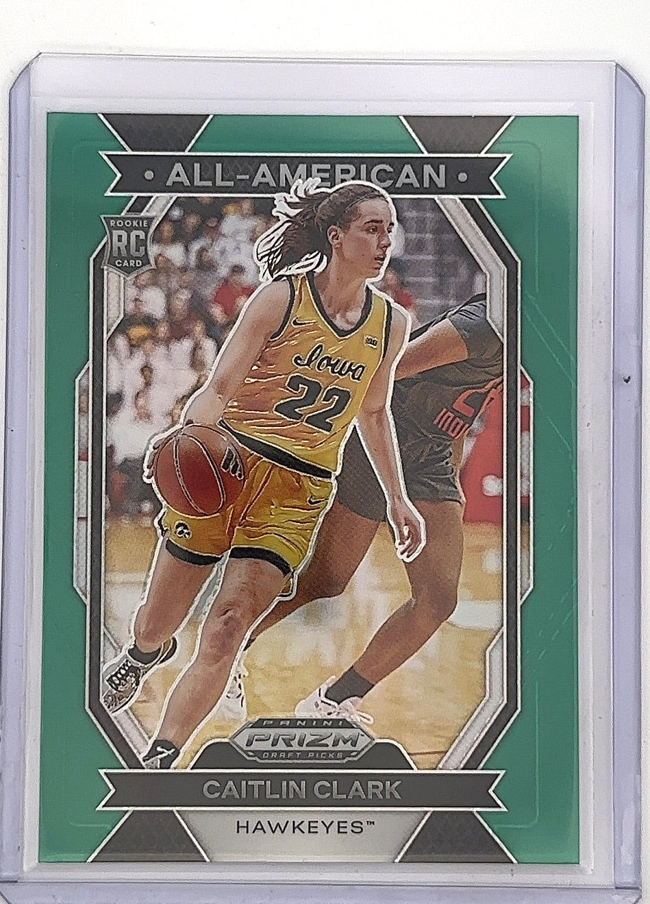 Caitlin Clark Iowa All-American Prizm Draft Picks — front