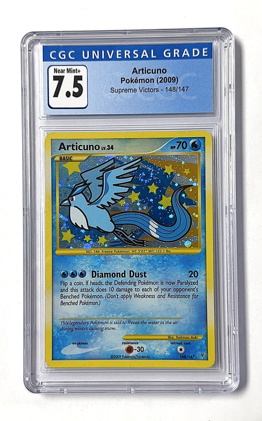Articuno Supreme Victors 148/147 CGC NM 7 — front