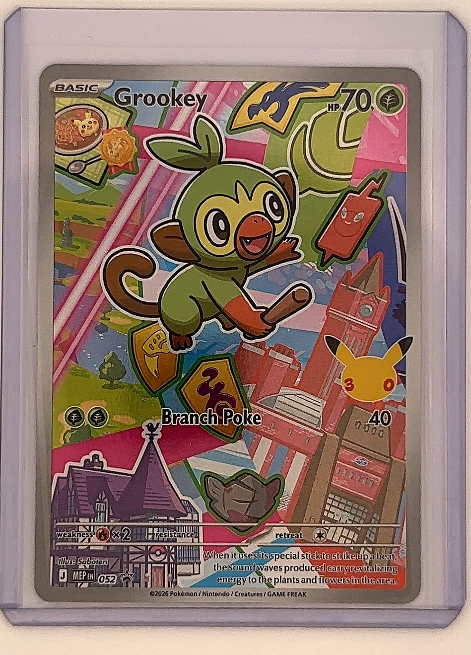 Grookey - 052 #052 — front