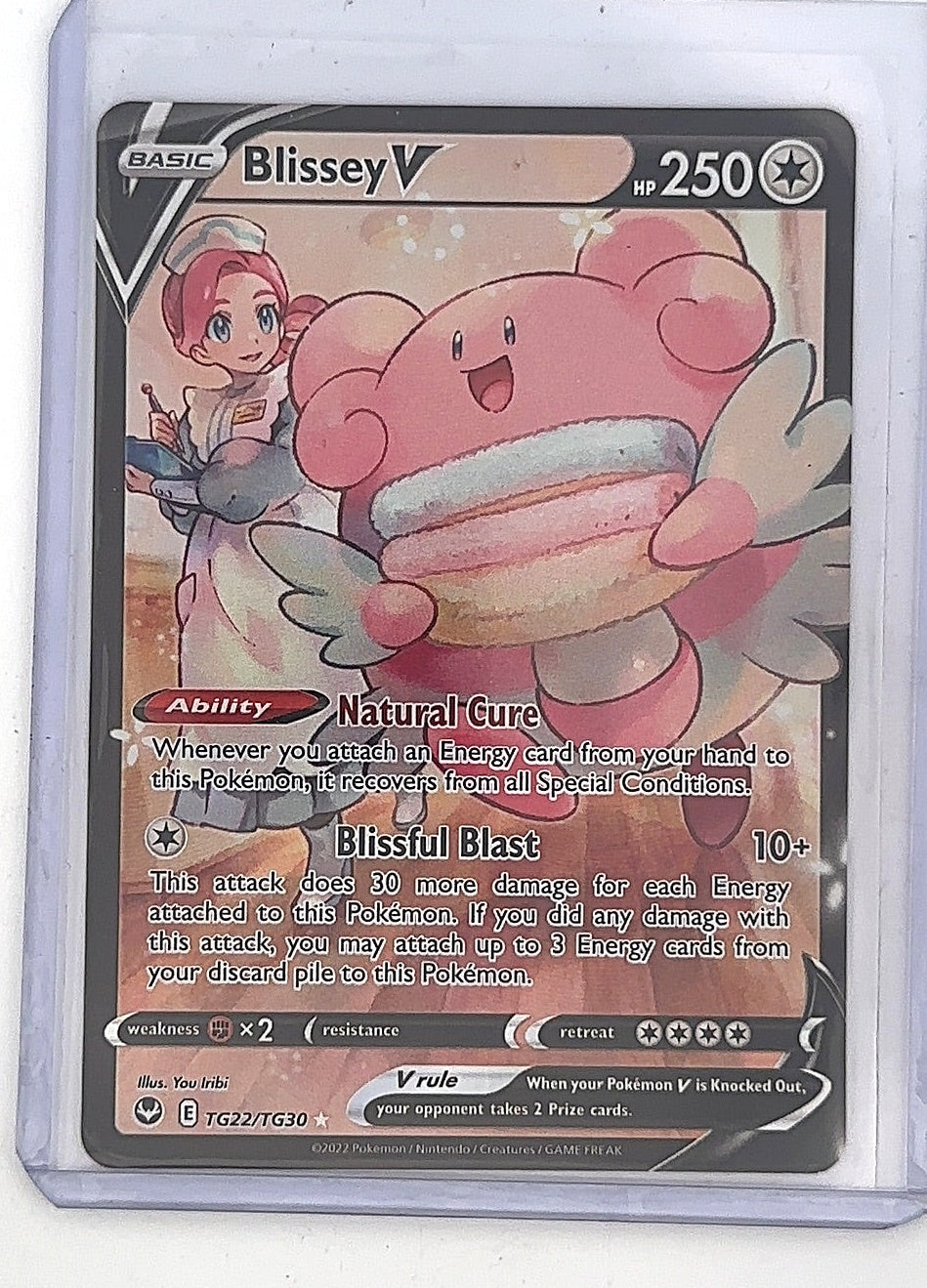 Blissey V #TG22/TG30 — front