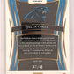 2024 Panini Select Jalen Coker /49 [Red Disco Prizm] #355 — back