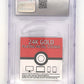 Haunter Pokémon Popping Candy 24k Gold Plating Sticker CGC MINT 9 — back