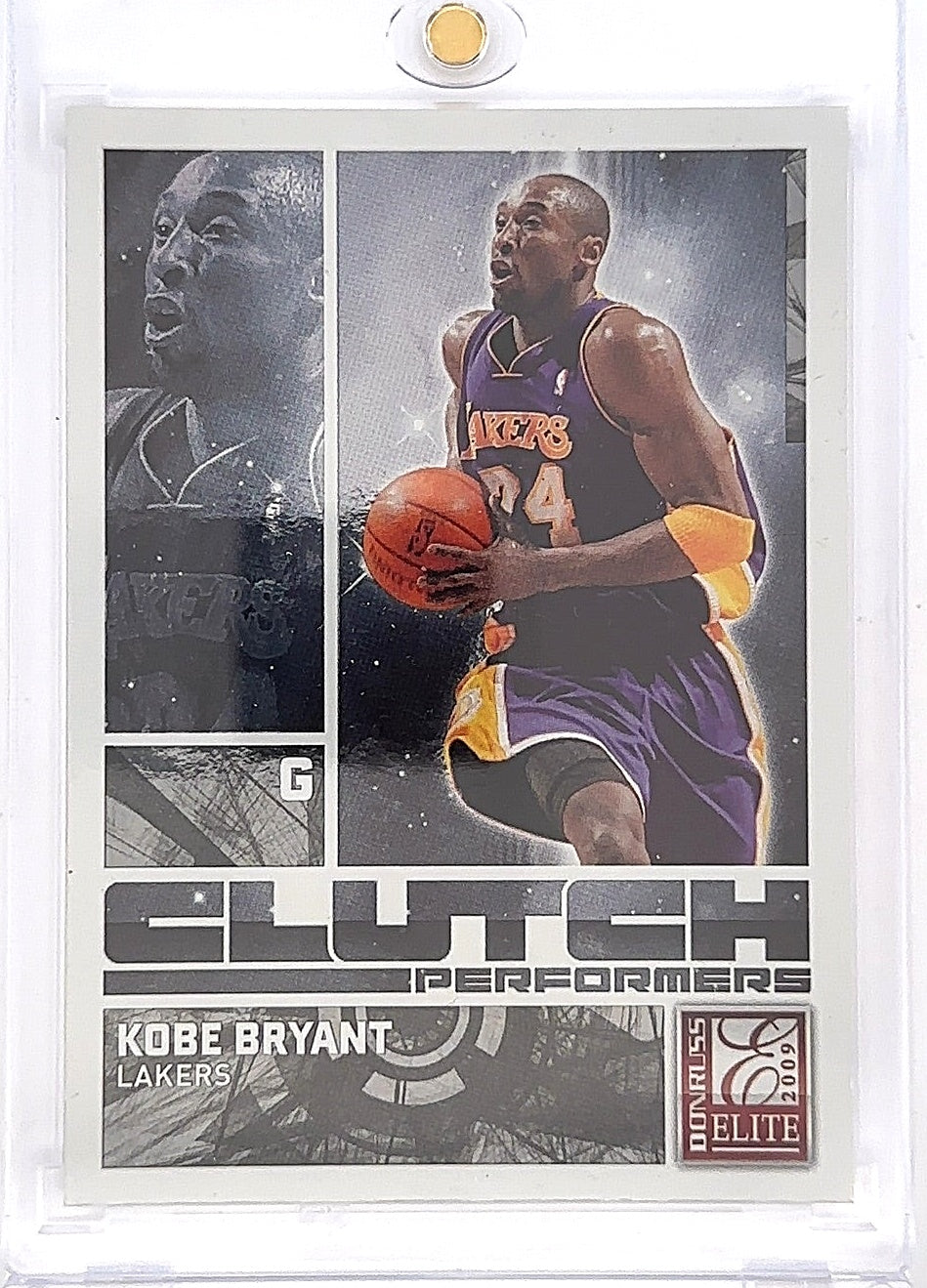 2009 Donruss Elite Clutch Performers Kobe Bryant #5 — front