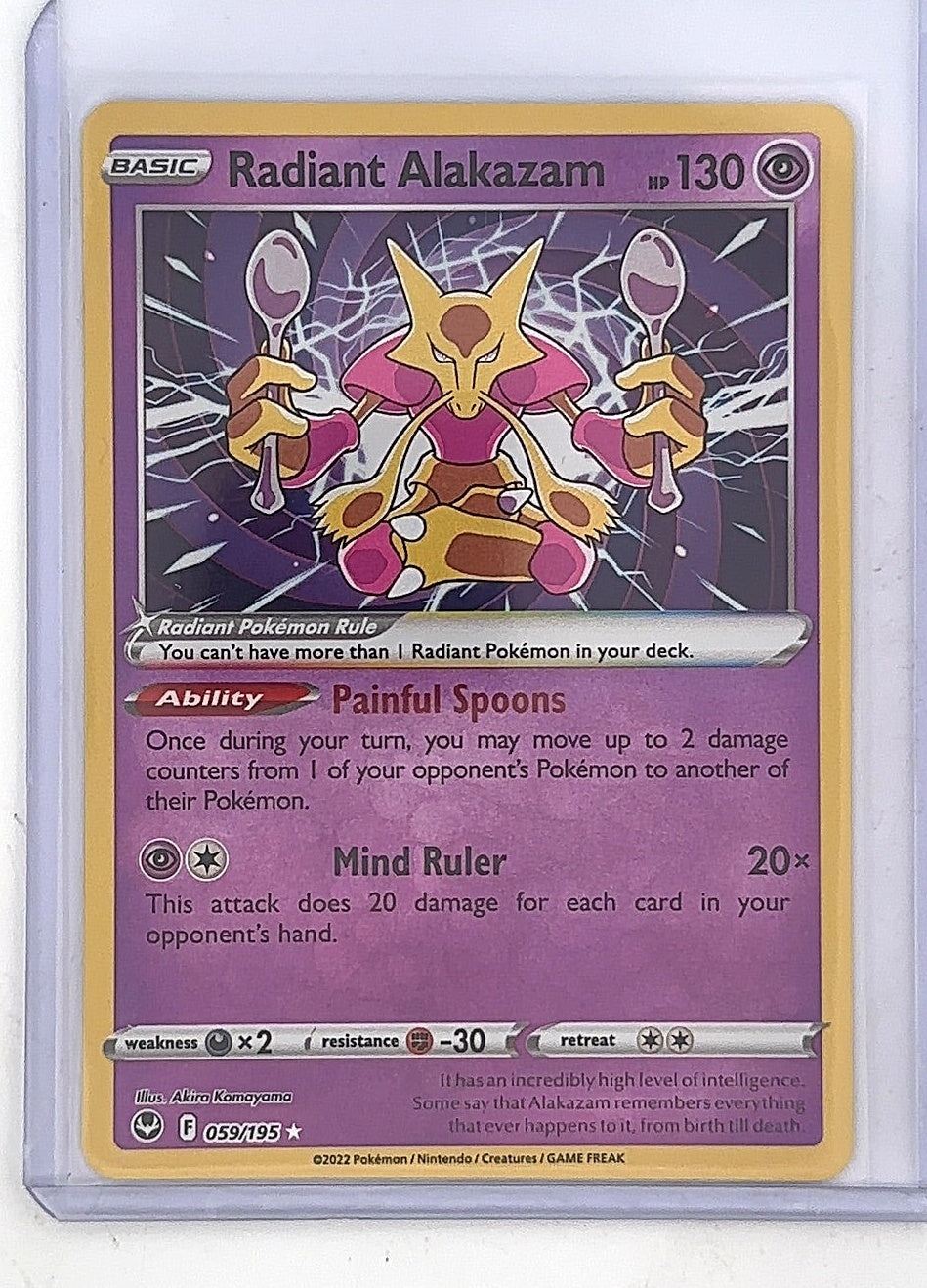 Radiant Alakazam - 059/195 #059/195 — front