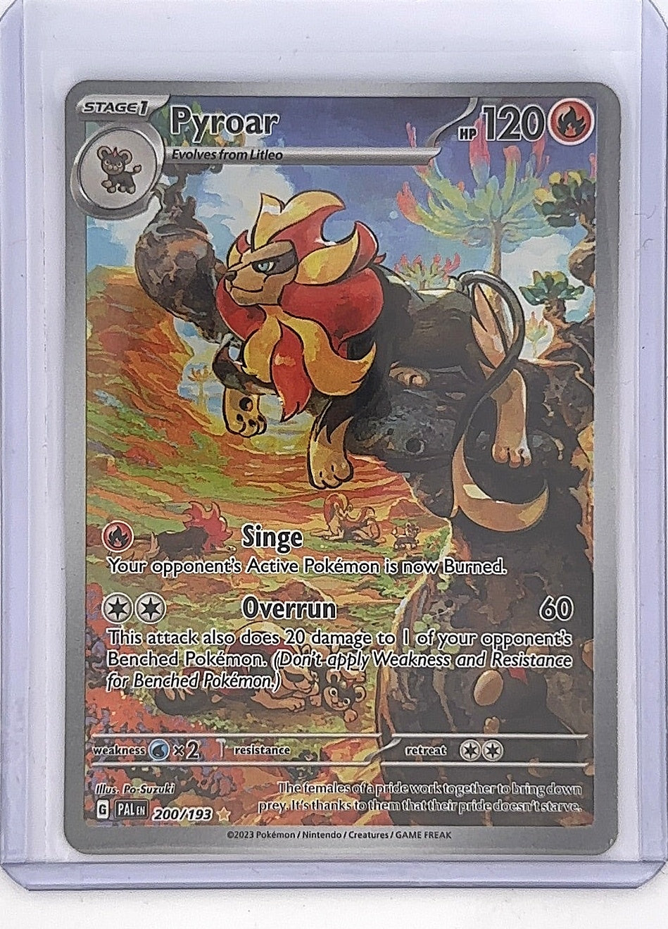 Pyroar - 200/193 #200/193 — front