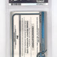 2021 Bowman University Chrome Autographs James Cook [Yellow Refractor] #BCPA-JC PSA 10 — back