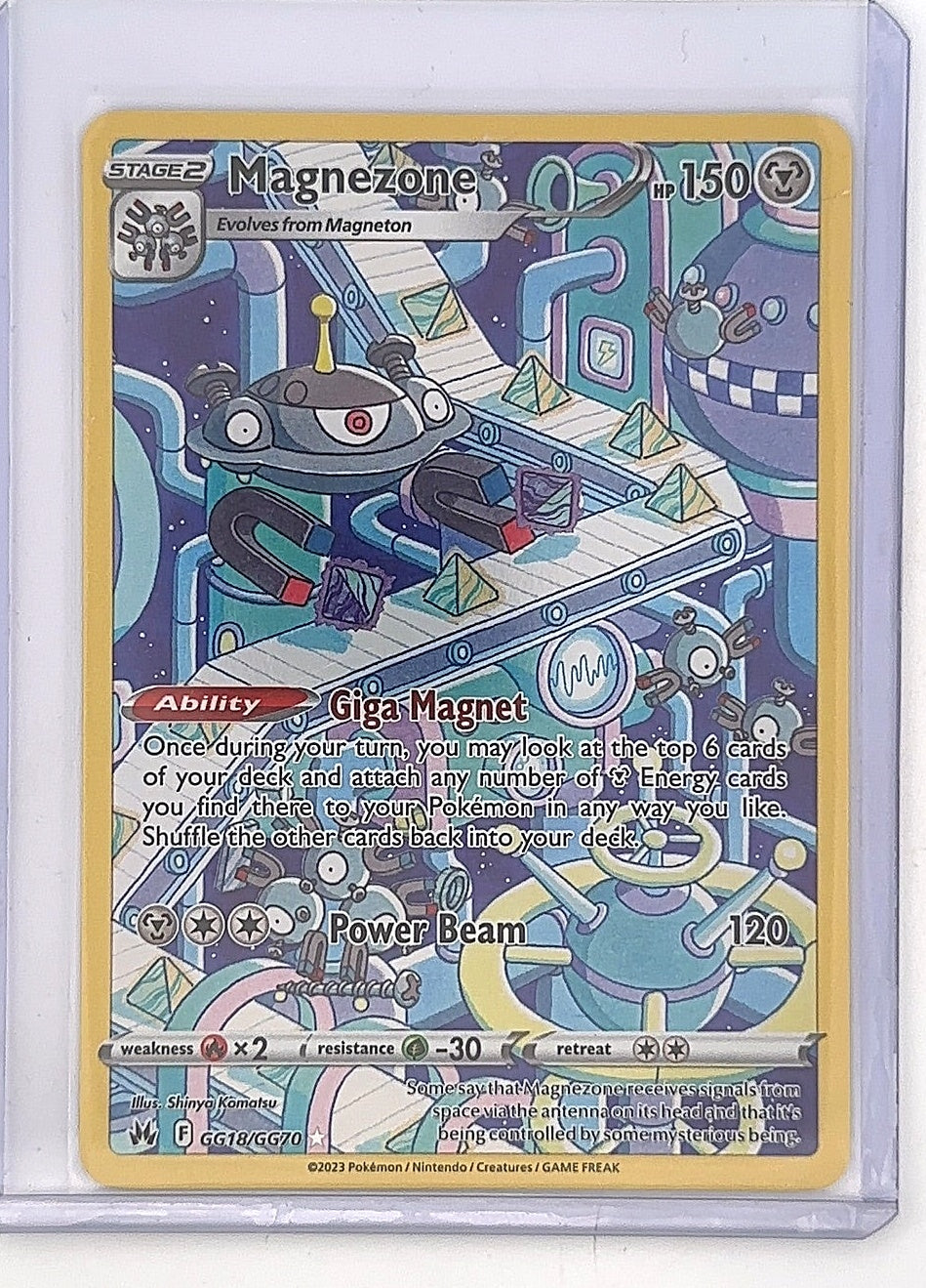 Magnezone #GG18/GG70 — front