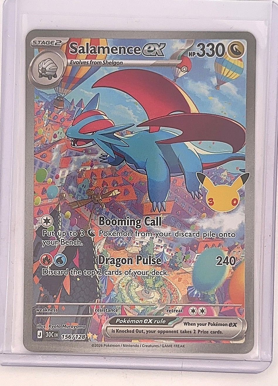Salamence ex - 156/128 #156/128 — front