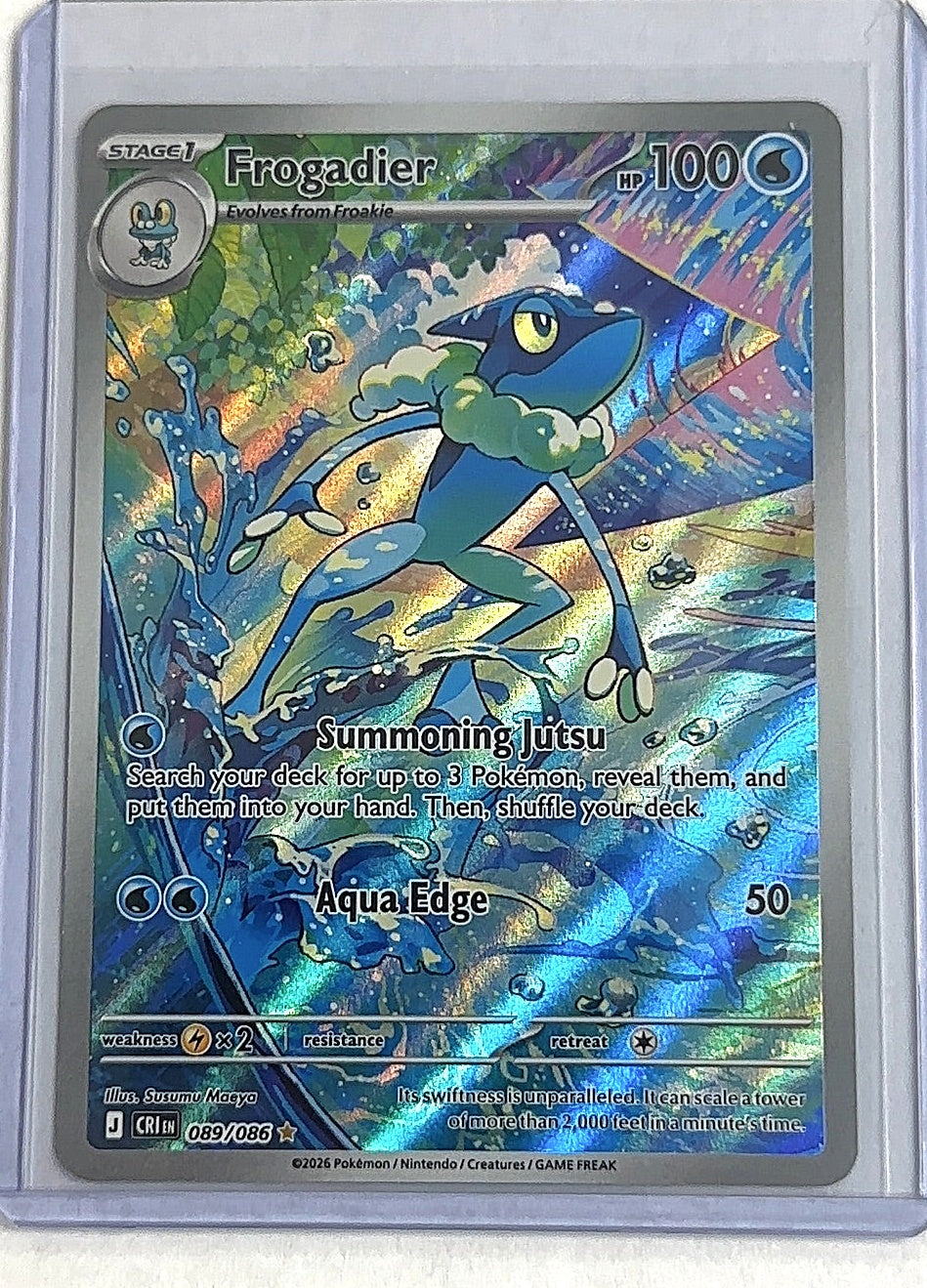 Frogadier - 089/086 #089/086 — front