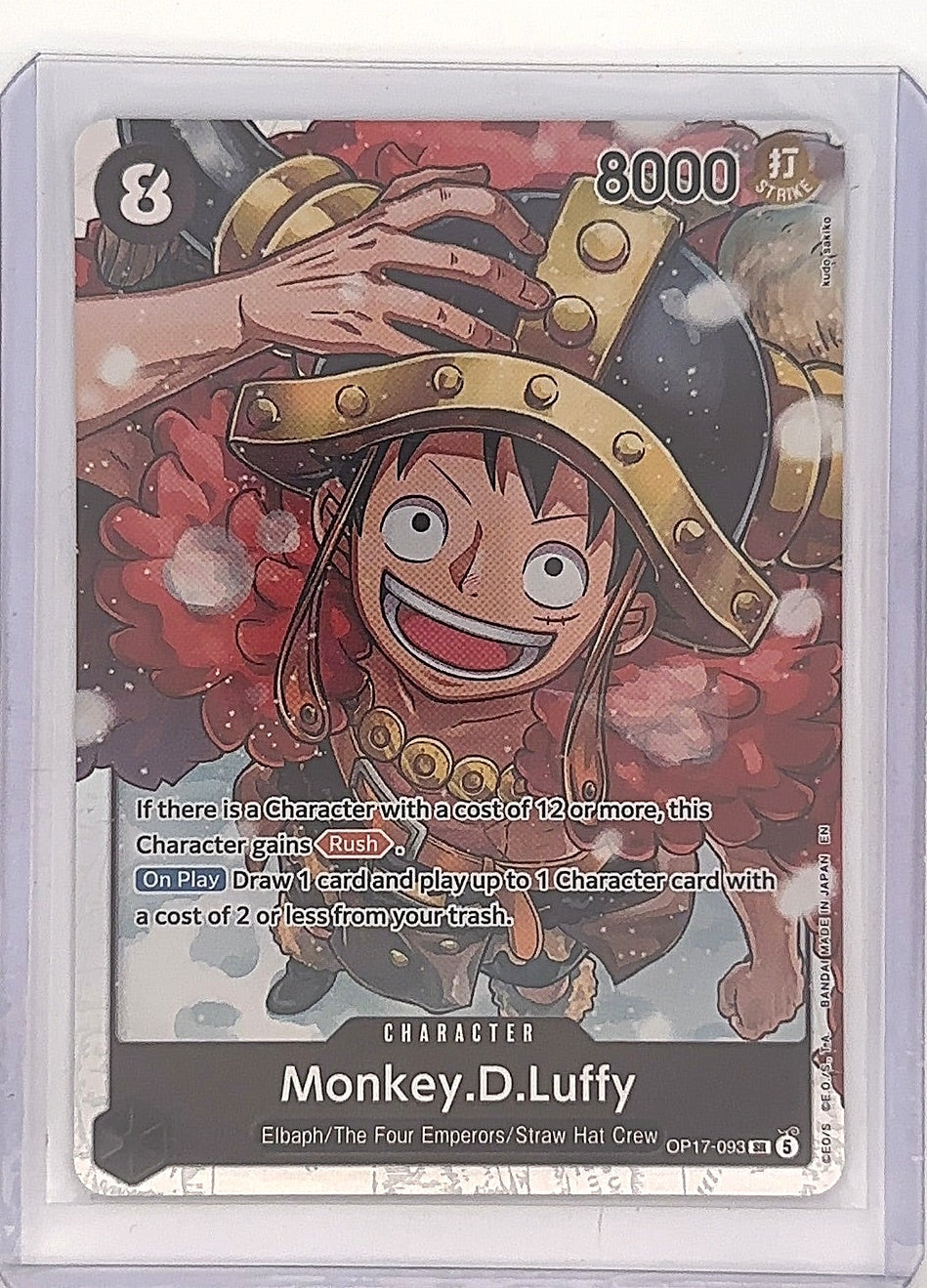 Monkey.D.Luffy OP17-093 — front