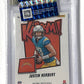 Justin Herbert Absolute Kaboom BGS GEM MINT 9.5 — back