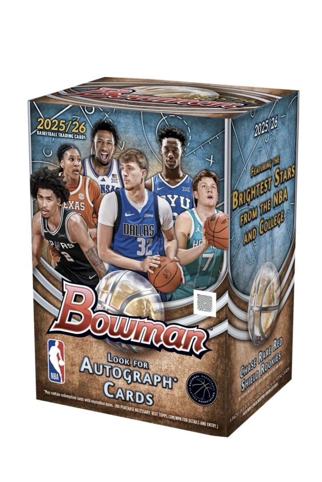 25-26 Topps Bowman Basketball Value Box