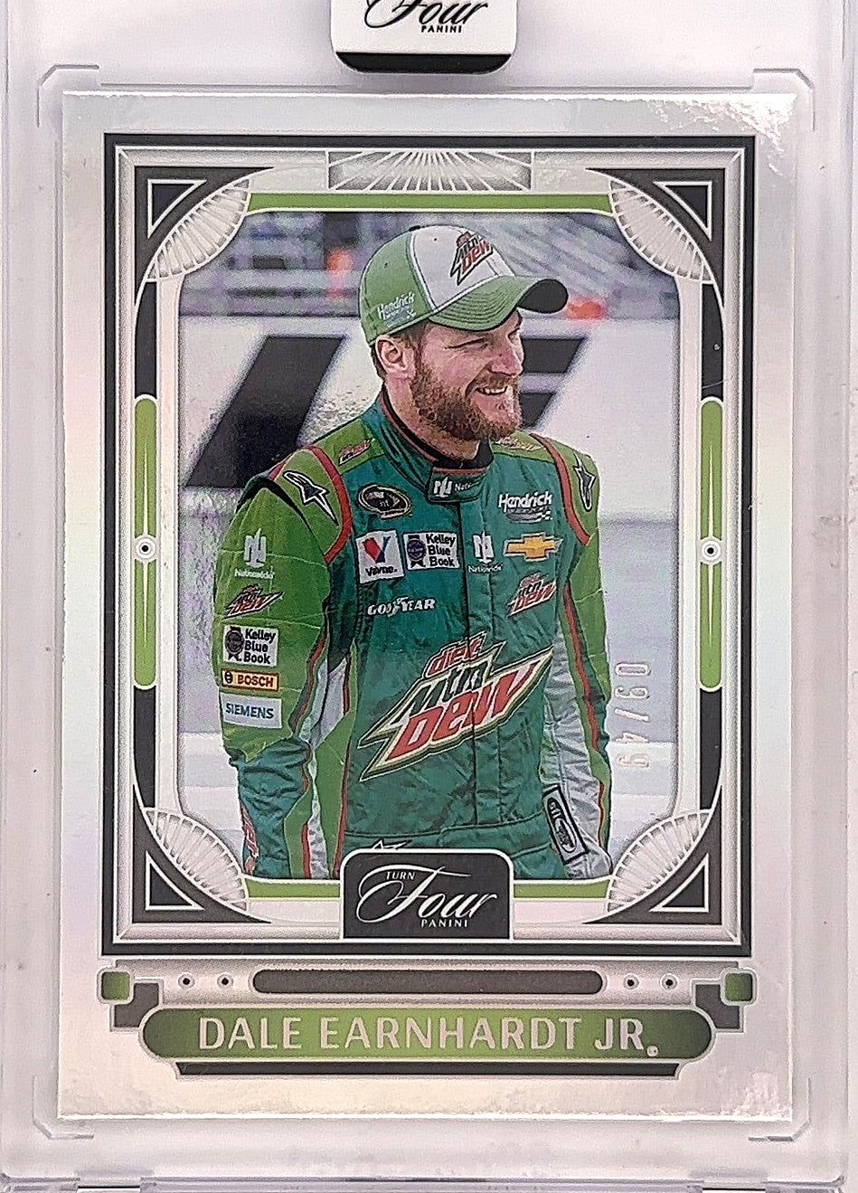 Dale Earnhardt Jr. Turn Four Refractor — front