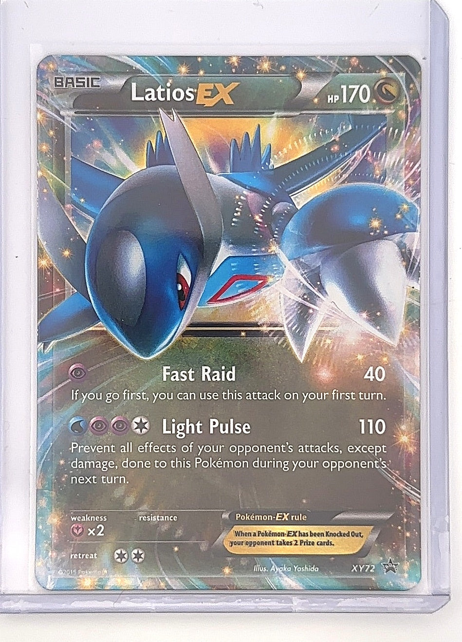 Latios EX #XY72 — front