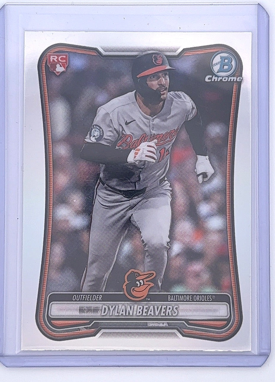 Dylan Beavers Bowman Chrome — front