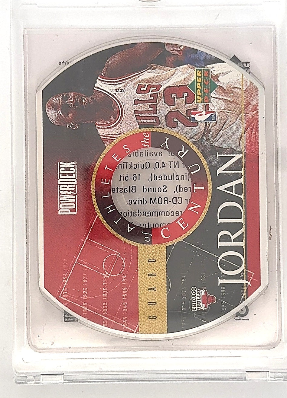 Michael Jordan Athletes of the Century Power Deck — front