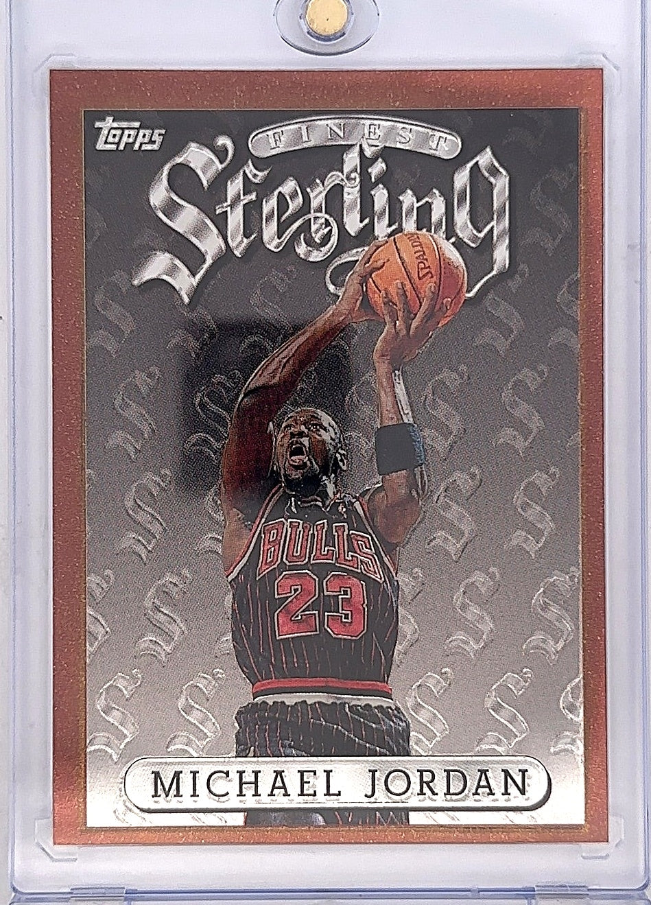 1996 Finest Sterling Michael Jordan #50 — front
