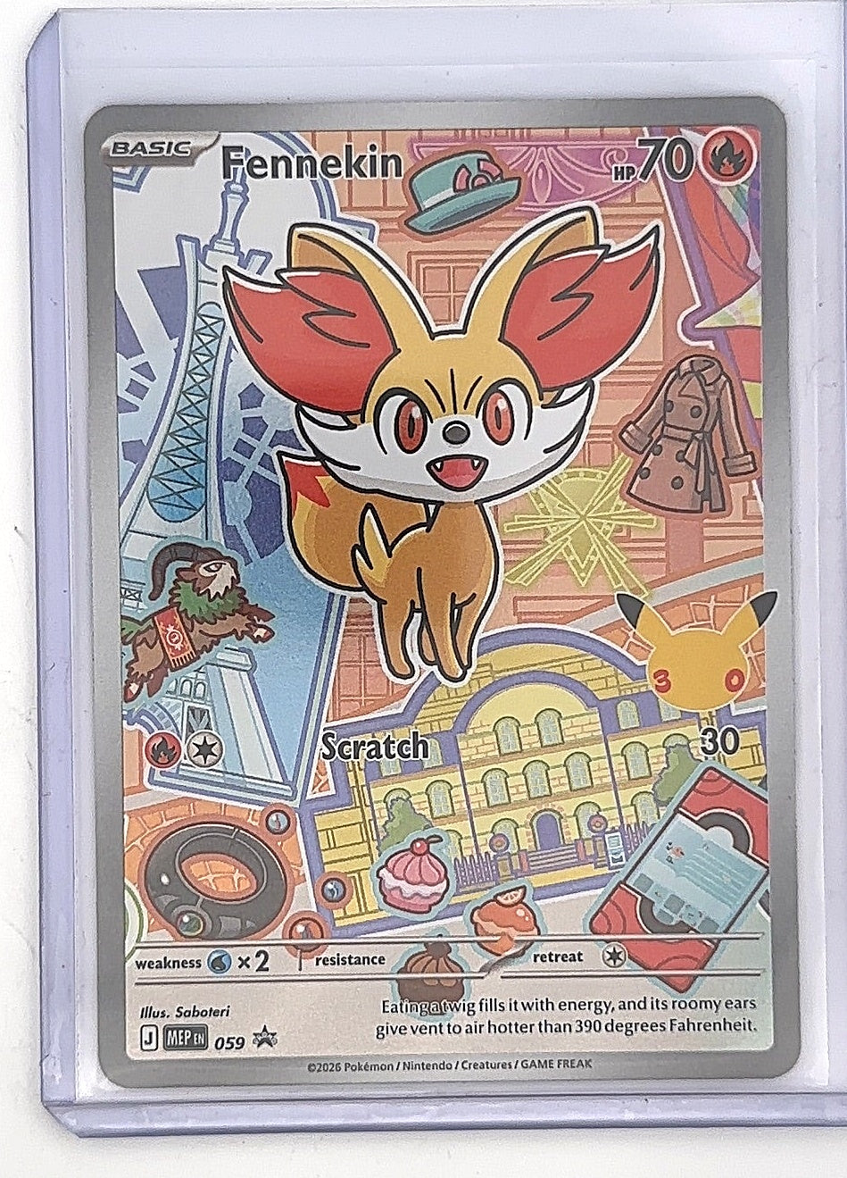 Fennekin -  059 #059 — front