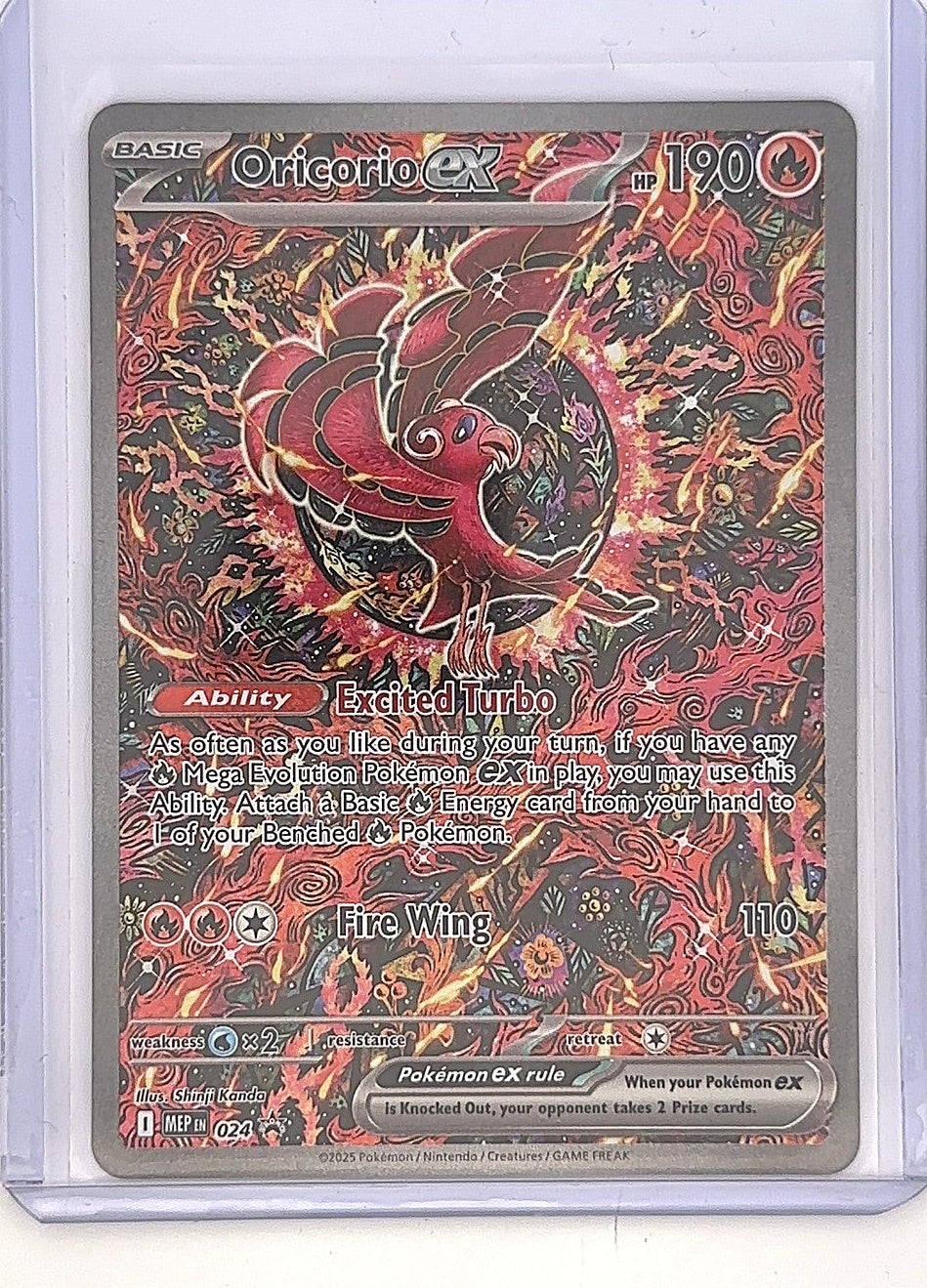 Oricorio ex - 024 #024 — front