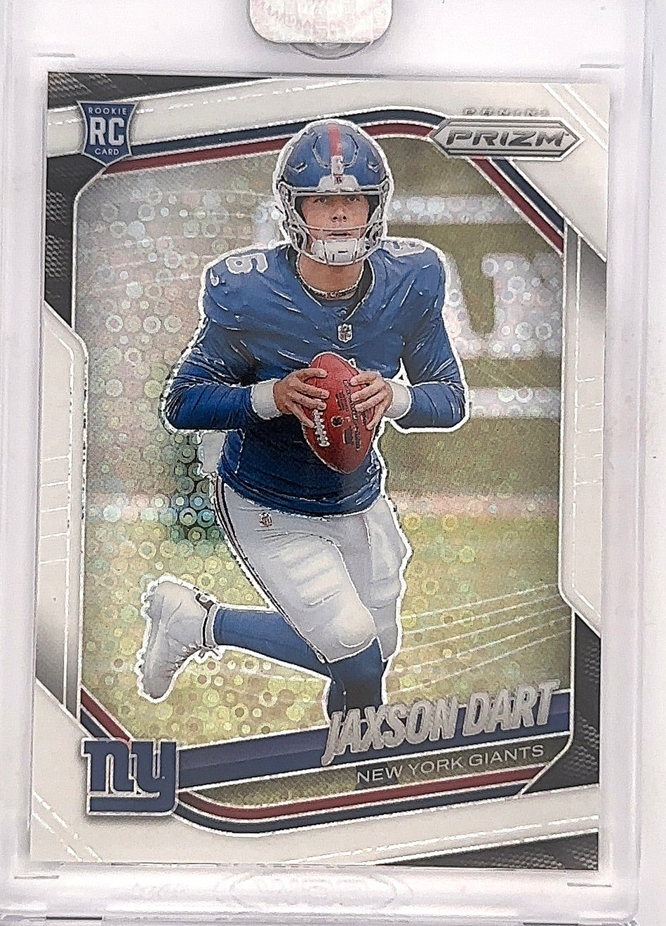 2025 Panini Prizm No Huddle Jaxson Dart [White] #332 — front
