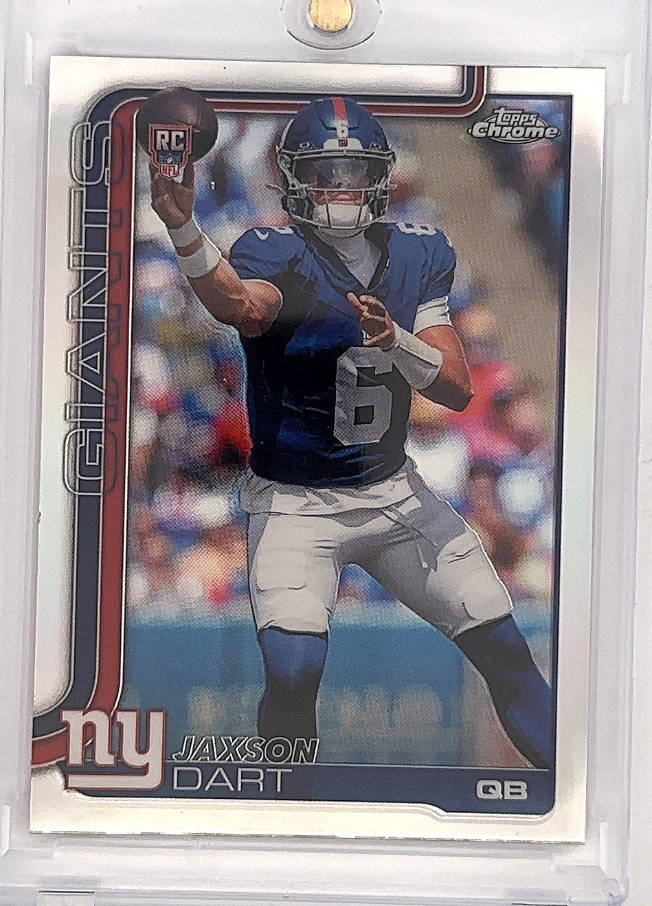 2025 Topps Chrome Jaxson Dart [Refractor] #306 — front