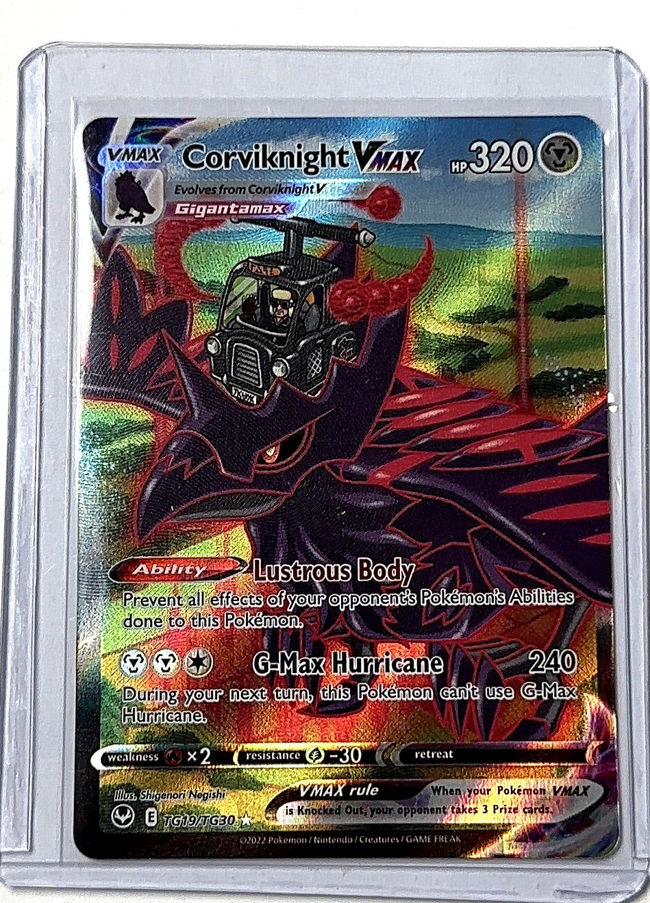 Corviknight VMAX #TG19/TG30 — front