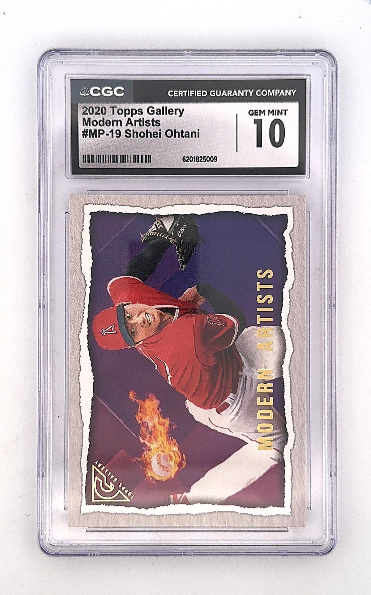2020 Topps Gallery Modern Artists Shohei Ohtani #MP-19 CGC 10 — front