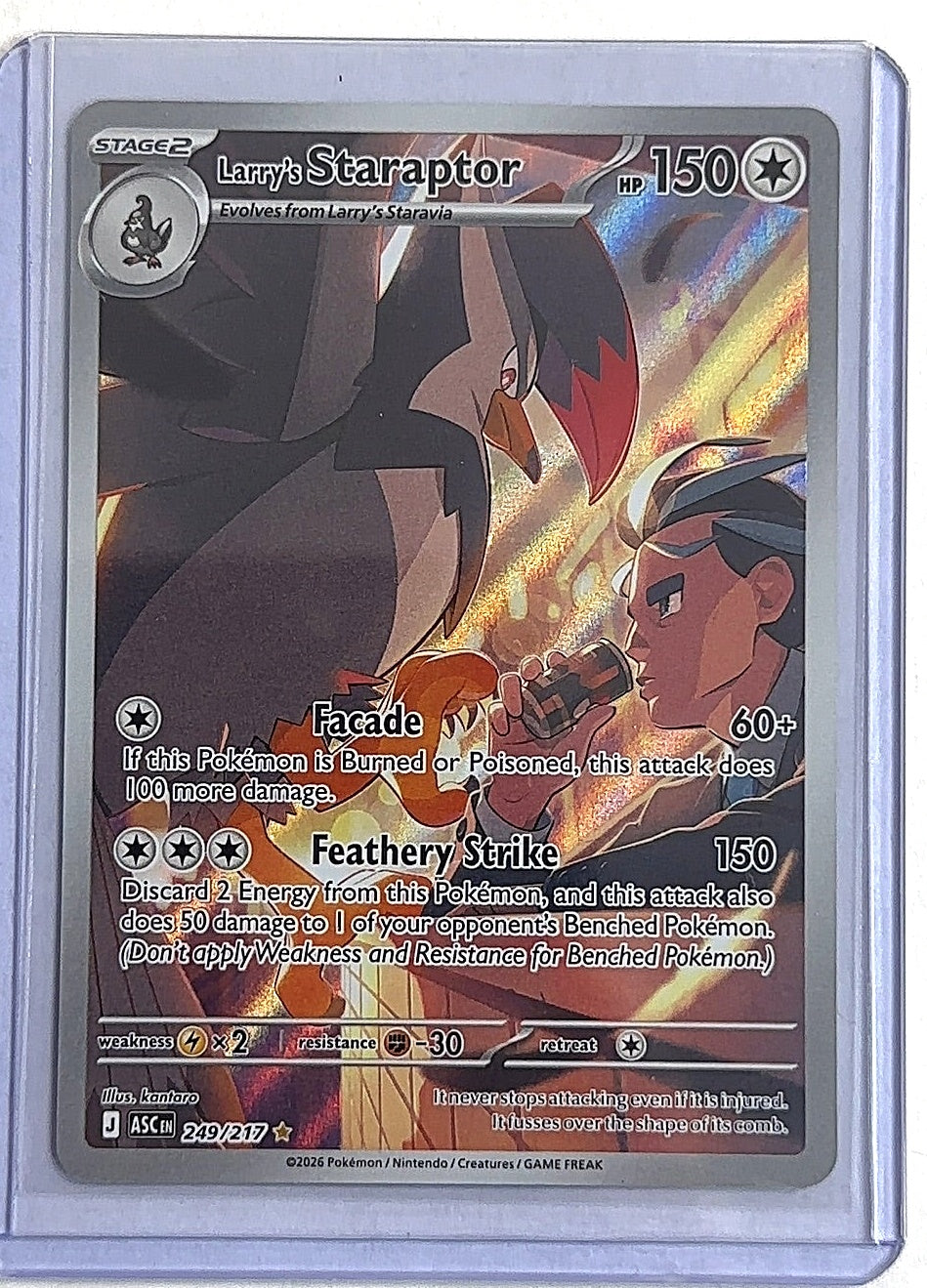Larry's Staraptor - 249/217 #249/217 — front