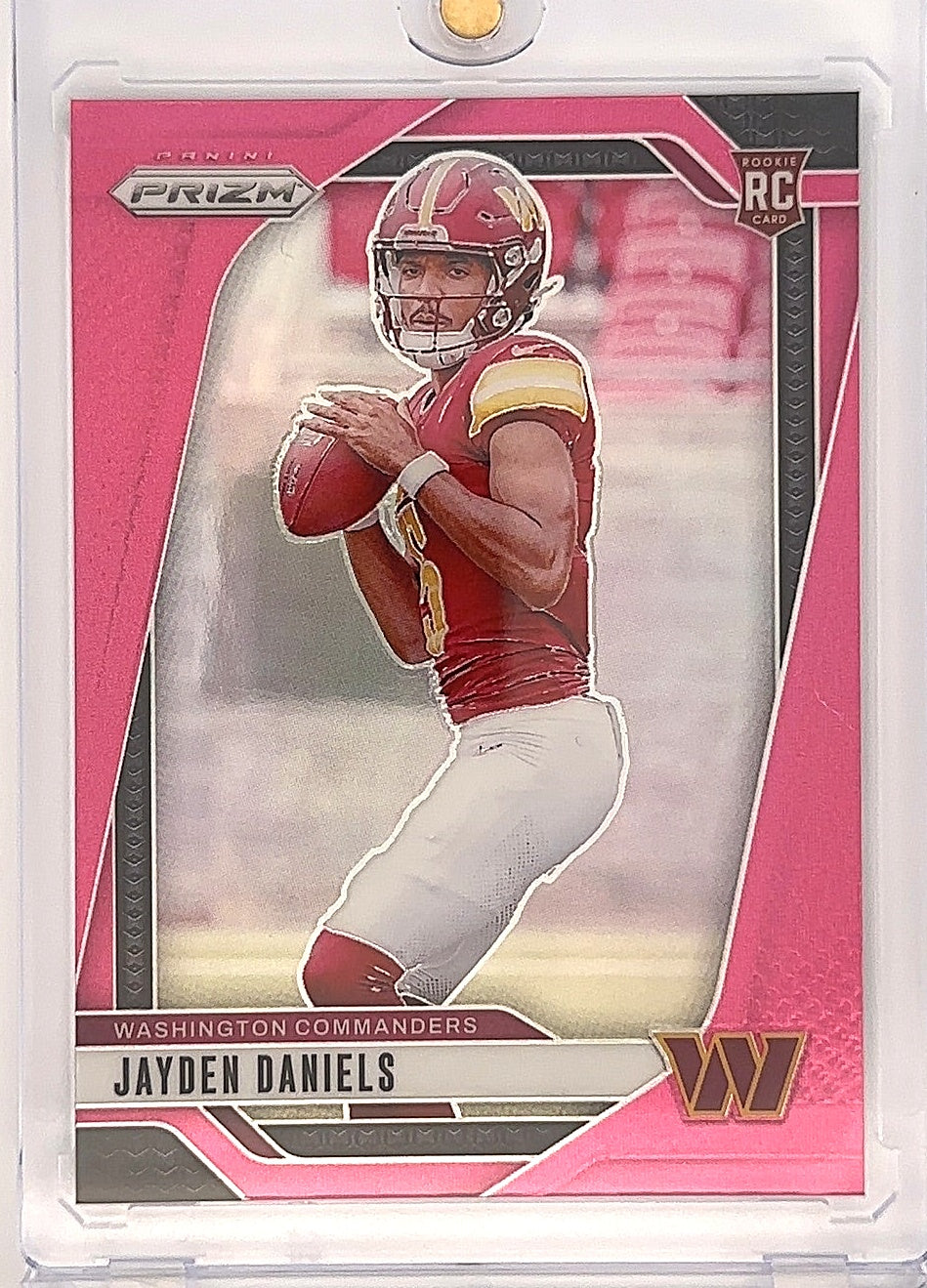 2024 Panini Prizm Jayden Daniels [Pink] #347 — front