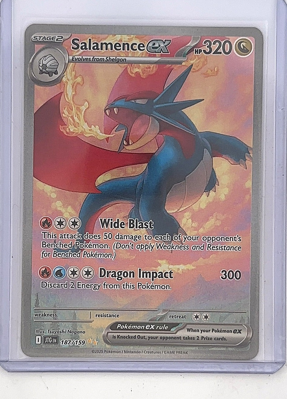 Salamence ex - 187/159 #187/159 — front