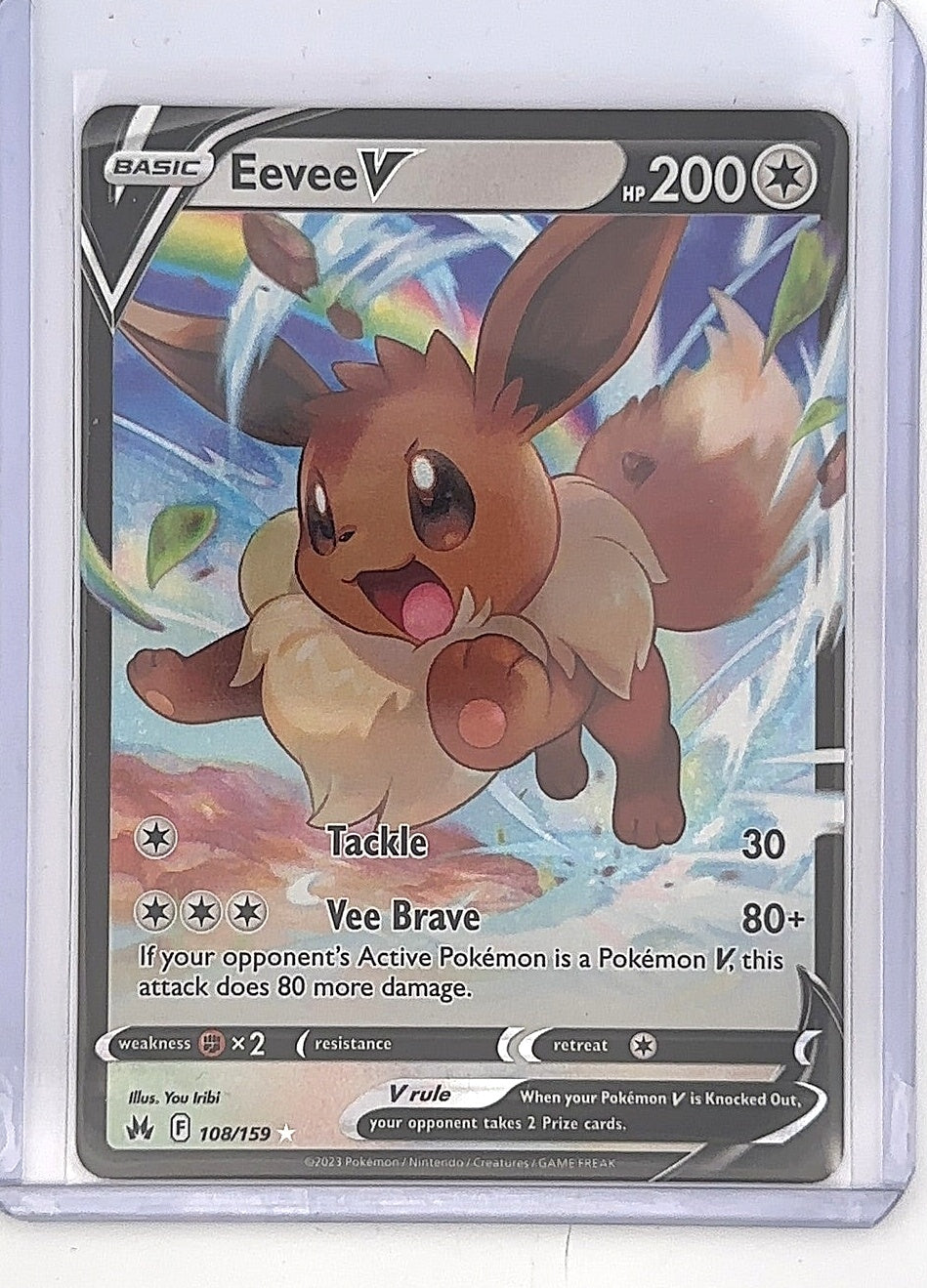 Eevee V #108/159 — front