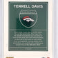2024 Panini Donruss Optic Downtown Terrell Davis #24 — back
