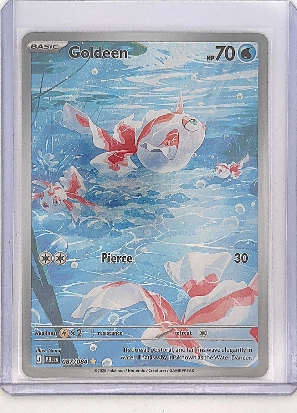 Goldeen - 087/084 #087/084 — front