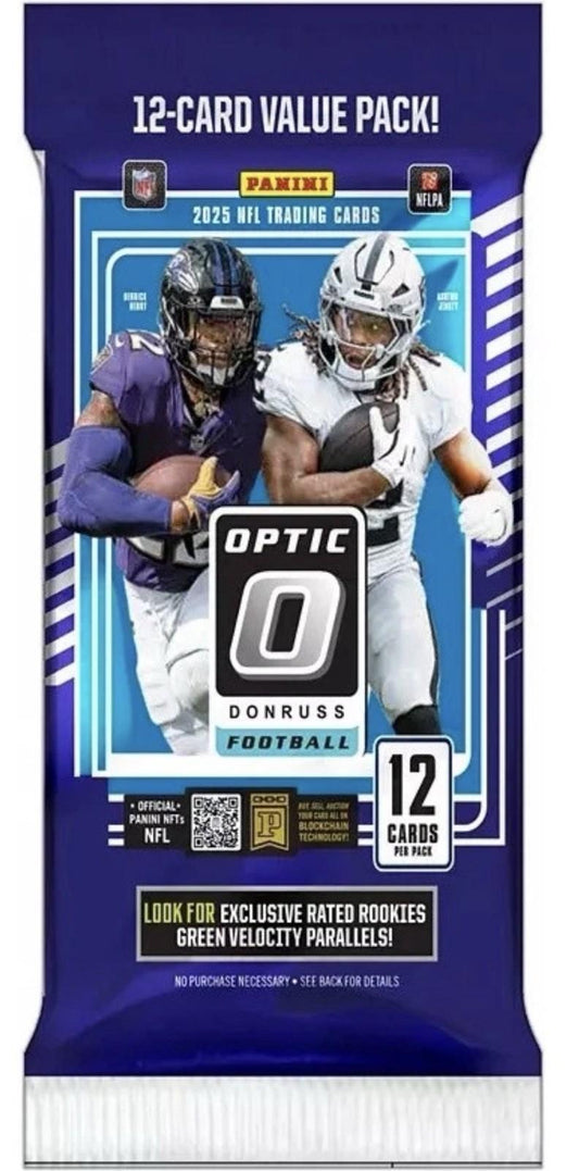 2025 Panini NFL Football Optic Value Pack
