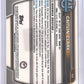 2022 Bowman Chrome University Caitlin Clark [Purple] #50 — back