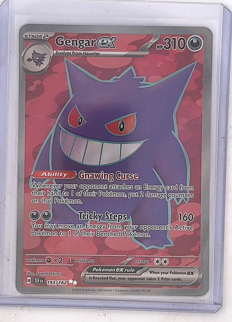 Gengar ex - 193/162 #193/162 — front