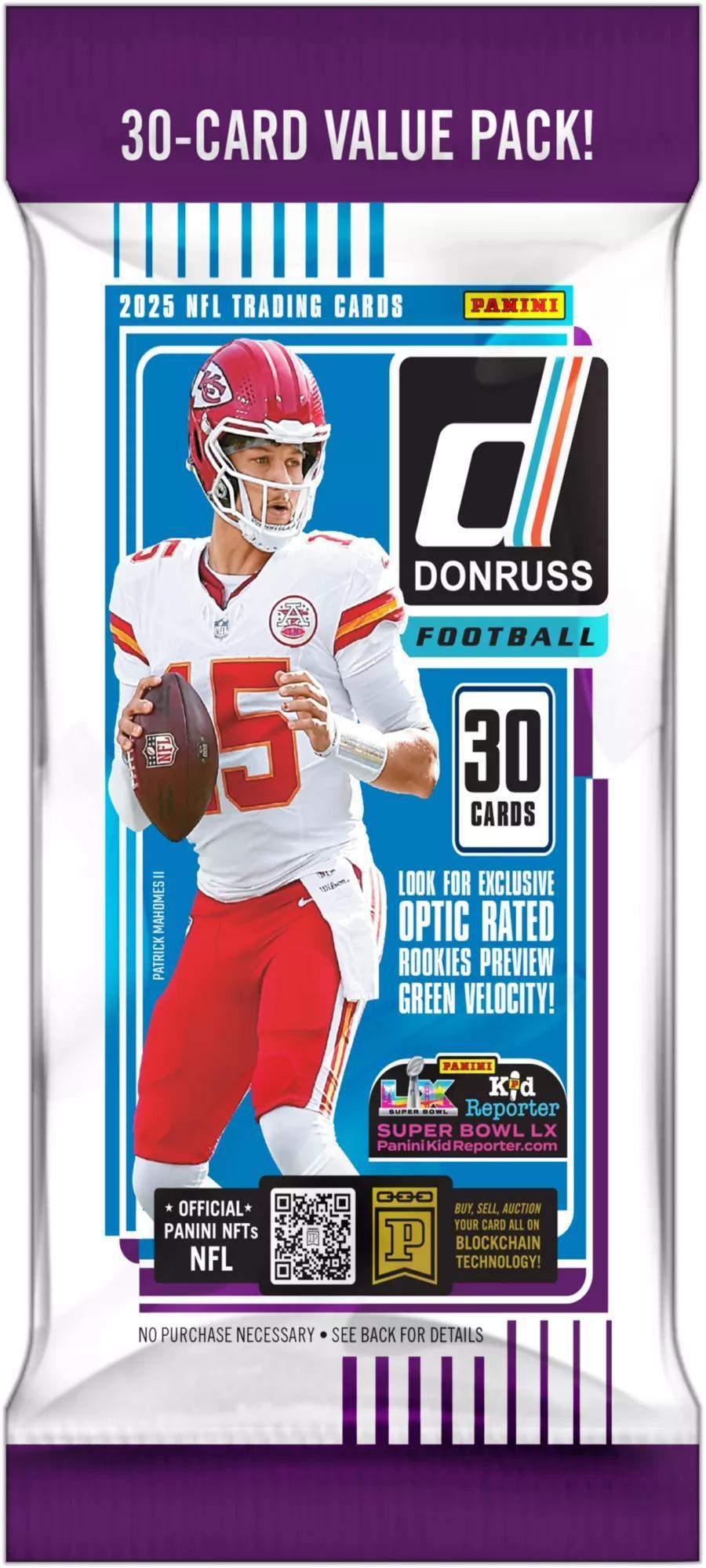 2025 Panini Donruss Football Value Pack