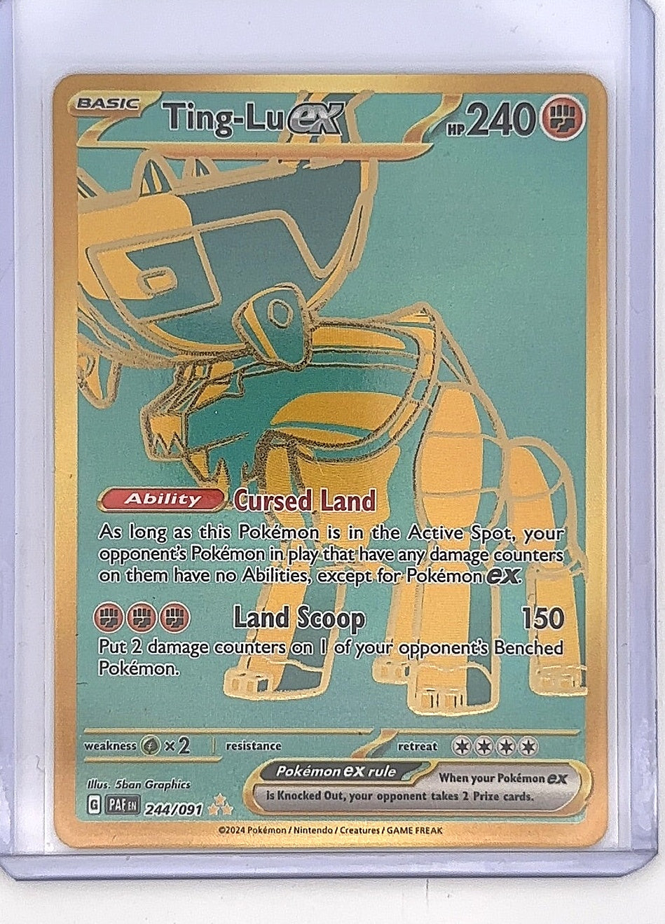 Ting-Lu ex #244/091 — front