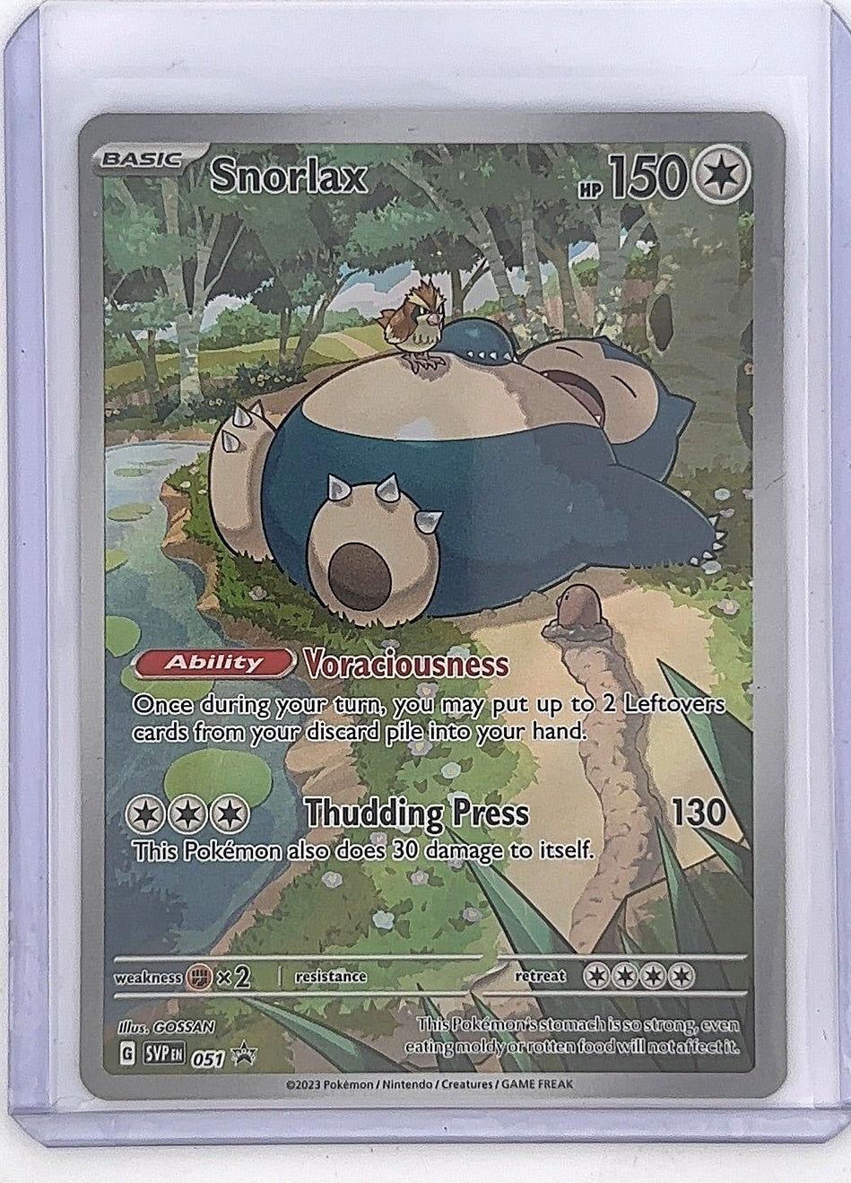 Snorlax - 051 #051 — front