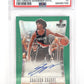 2023 Panini Prizm Deca Signature Shaedon Sharpe [Green Shimmer FOTL] #DS-SSH PSA 10 — front