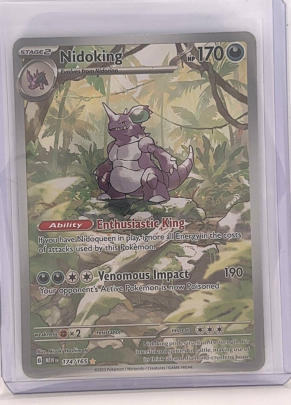 Nidoking - 174/165 #174/165 — front