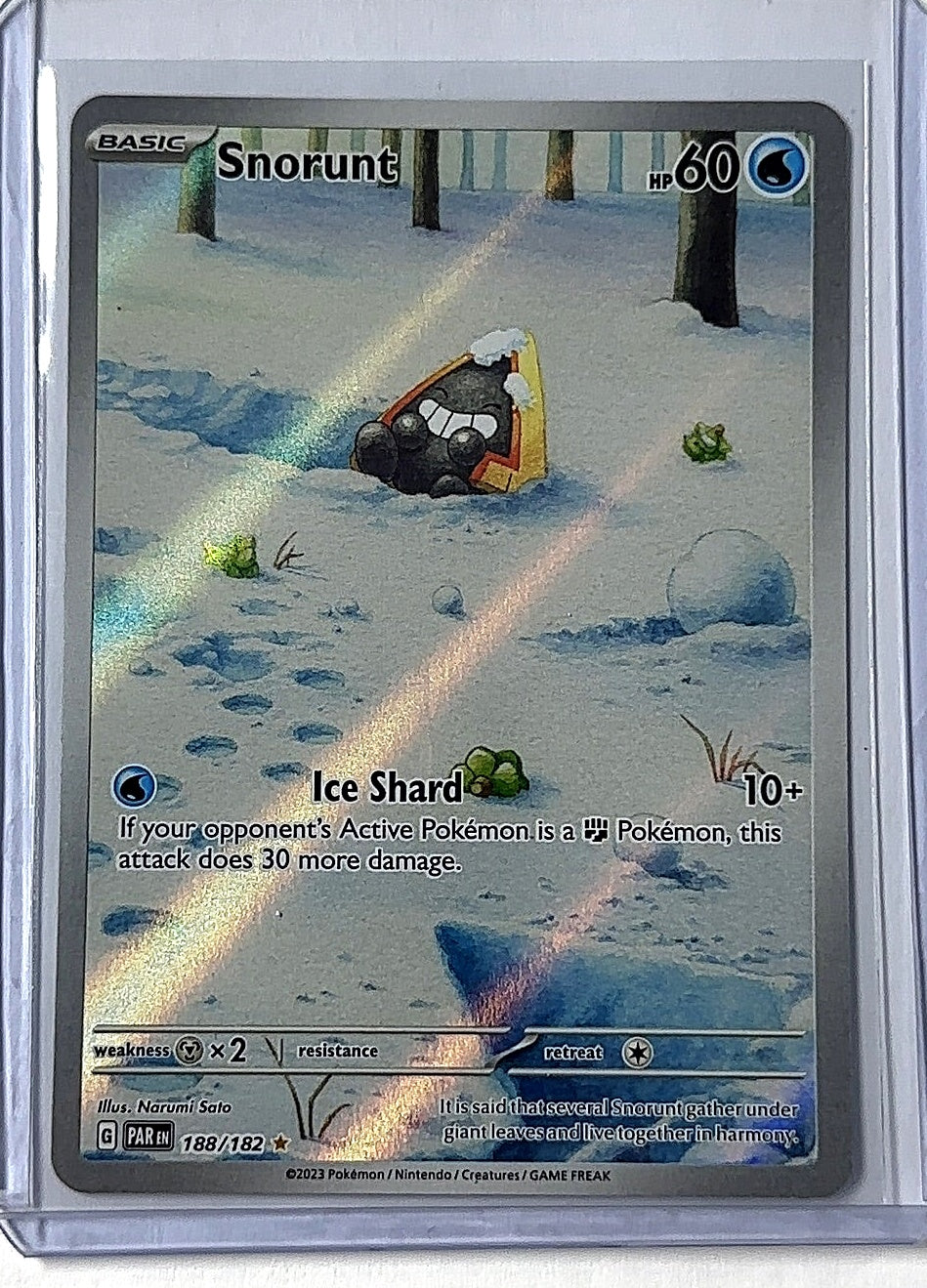Snorunt - 188/182 #188/182 — front